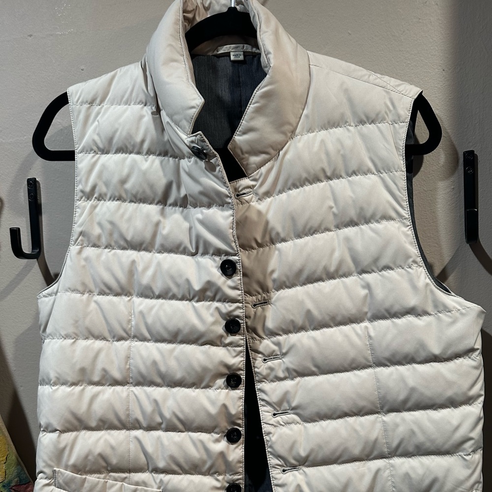 Suit Supply Vest-Cream/Medium